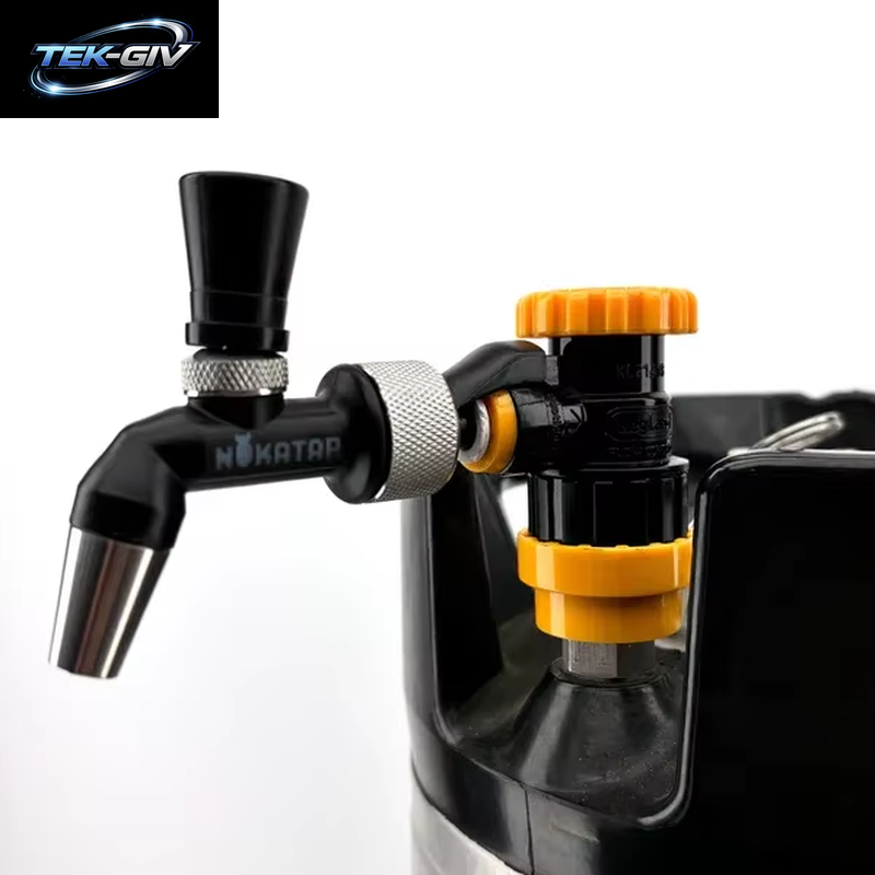 Kostenloser Versand Kegland Nukatap Mini Flow Control Wasserhahn Trennkits Heimbrauegerät