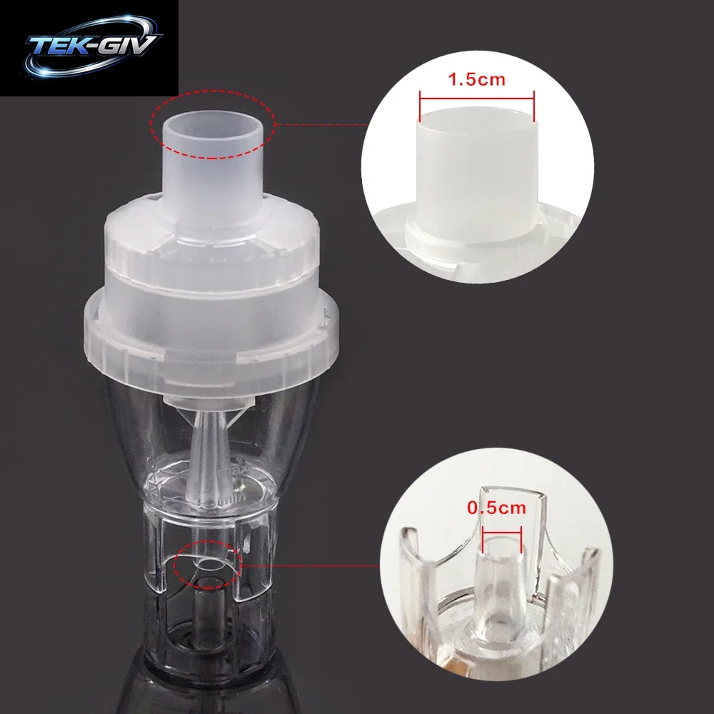 10/6 Ml Medizinischer Zerstäubter Tankbecher Für Luftkompressor-Vernebler, Tragbar, Asthma-Medizinflasche, Allergie-Inhalator, Aerosol-Medizin