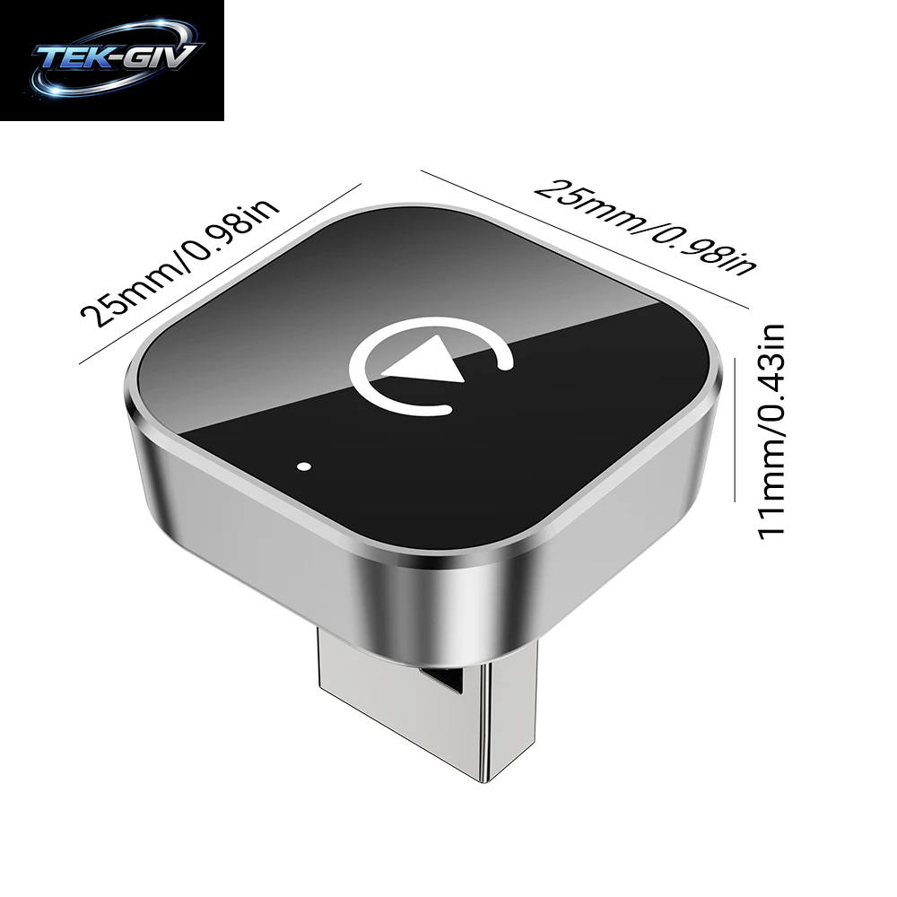XUDA Carplay Android Auto Wireless Adapter Smart AI Box Auto OEM Kabelgebundenes Android Auto Zu Kabellosem Usb-Dongle Für Toyota Volvo