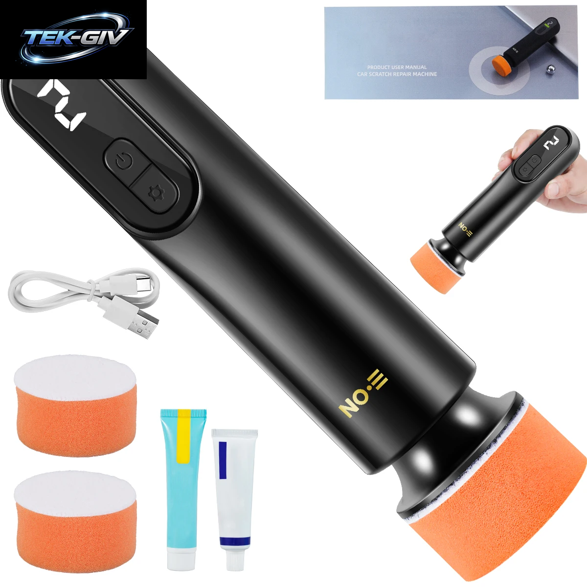 Auto Polierer Handheld Drahtlose Polierer Auto Polieren Wachsen Maschine Power Tool Für Auto Körper Cleanig Wachsen Reparatur