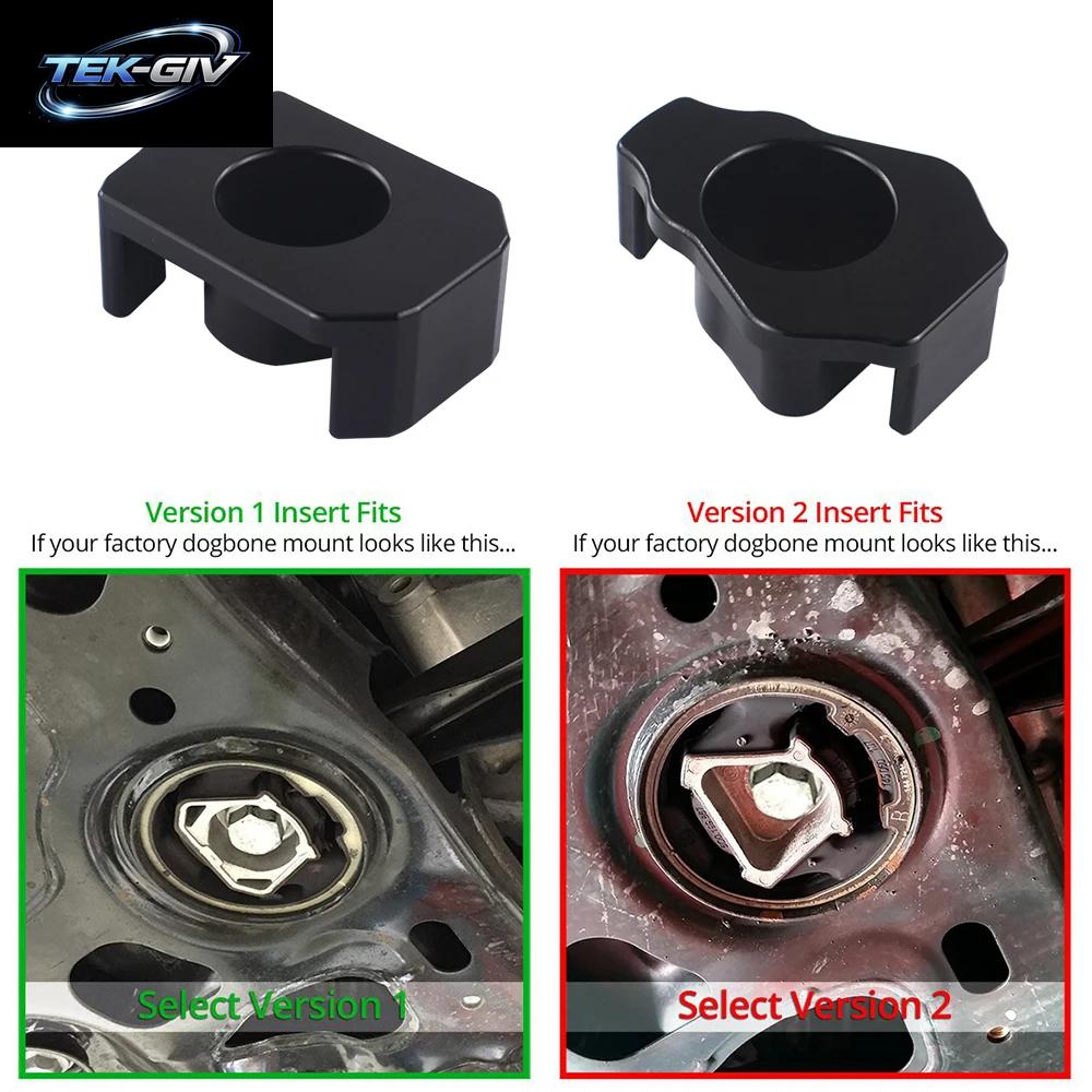 Wlr-Billet Aluminium Mqb Dogbone Mount Einsatz Für Mkvii Volkswagen Golf/Gti/R, 8V Audi A3/S3/Rs3 & Mkiii Audi Tt/Tts/Ttrs