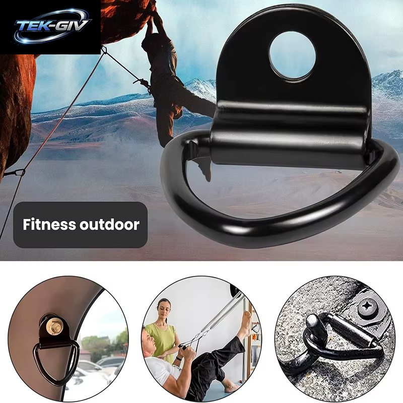 D Form Pull Haken Binden Anker Ring Für Eisen Edelstahl Fracht Binden Ring Für Auto Lkw Anhänger Boote