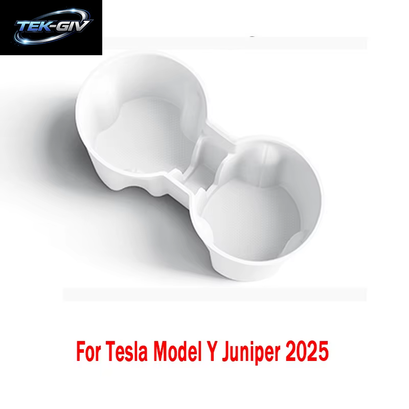 Wasserbecherhalter Für Tesla Model 3 Highland 2024, Modell Y Juniper 2025, Autozubehör, Mittelkonsole, Organizer, Aufbewahrungsbox