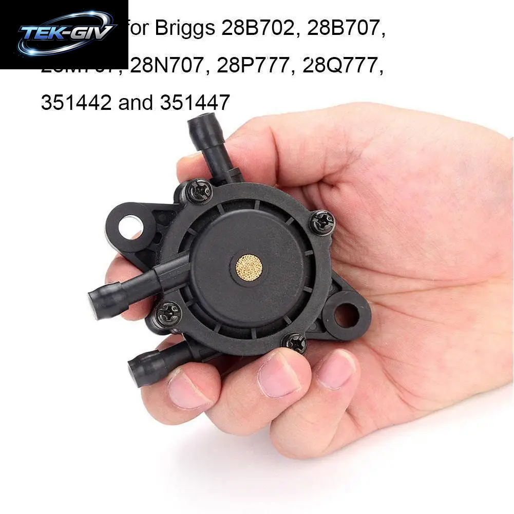Kraftstoff Pumpe Für Kohler 17 PS-25 PS Kleiner Motor Rasenmäher Traktor, Gas Vakuum Kraftstoff Pumpe Mit Kraftstoff Filter Für Honda Yamaha Briggs