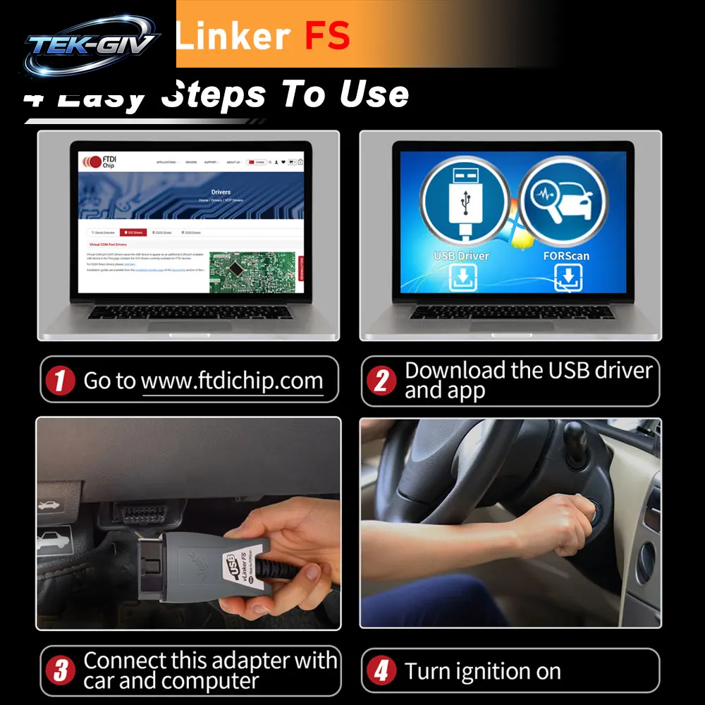 Vgate Vlinker FS ELM327 Für Ford Forscan HS/MS-CAN ULME 327 OBD 2 OBD2 Auto Diagnose Scanner Interface Werkzeuge OBDII Für Mazda