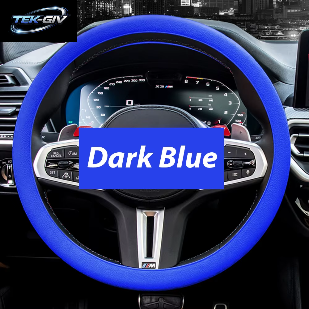 Universal Auto Silikon Lenkrad Abdeckung Elastische Nicht-Slip Abdeckung Für 36-40 Cm Lenkrad Multi Farbe Auto Dekor Zubehör