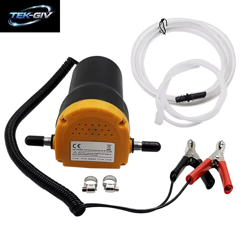 12V 60W Öl/Rohöl Flüssigkeit Sumpf Extractor Einfangen Austausch Transfer Pumpe Saug Transfer Pumpe + Rohre Für Auto Auto Boot Mot