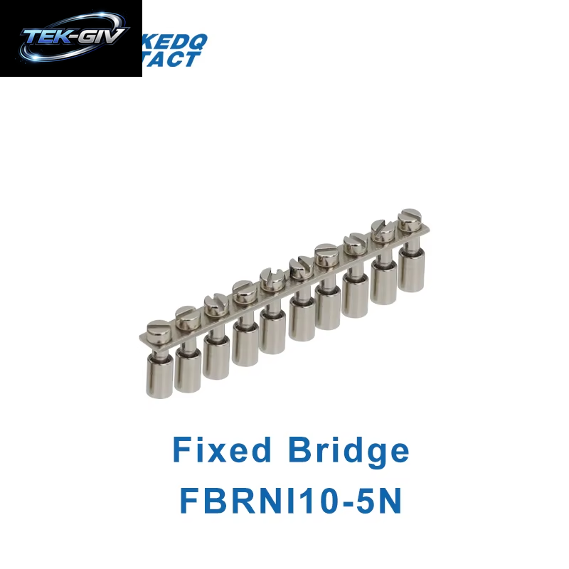 10 Stück MBKKB-2.5 Schraube Doppelstufe Din-Schienenklemmenblock, 2,5 Mm2 Drahtverbinder, Universeller Durchgangsstecker 2 Schicht MBKKB2.5