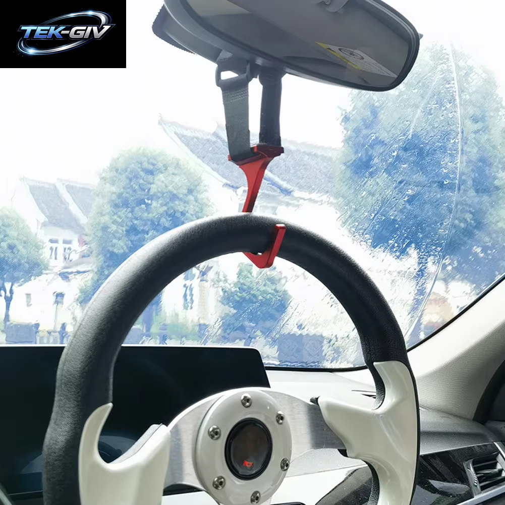Auto Lenkrad Haken Quick Release Windschutzscheibe Aufhänger Halterung Auto Innen Organizer Haken