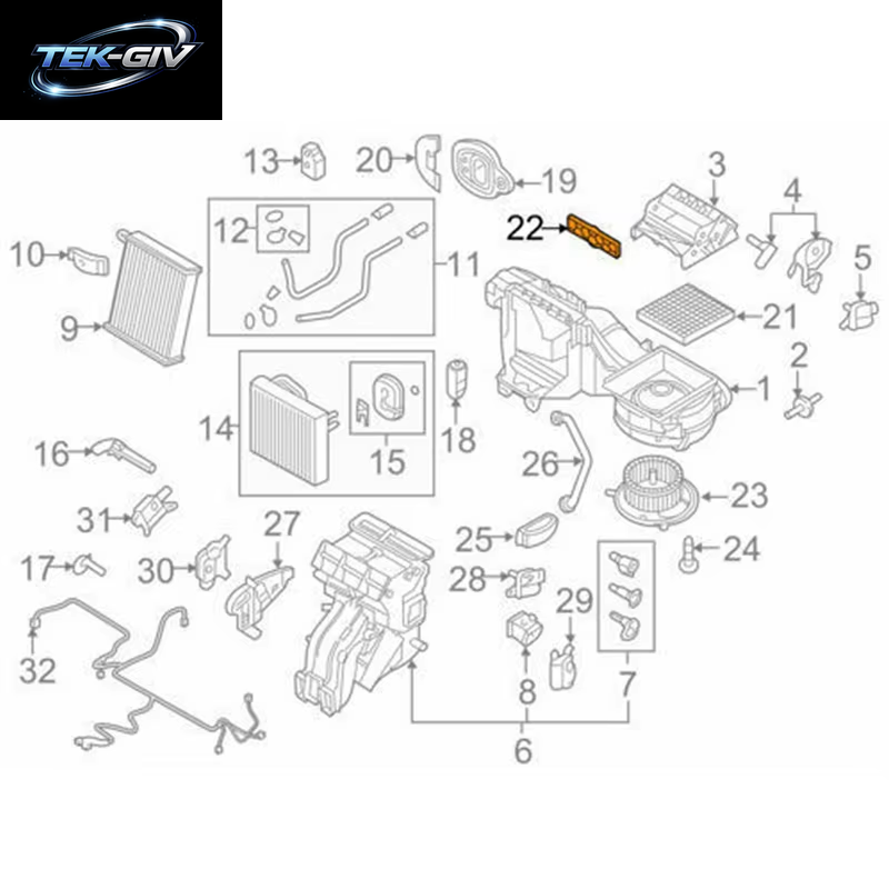 Auto AC Filter Schutzhülle Klimaanlage Filters Chale Für Golf 7 Mk7 Passat B8 Tiguan Touran Hervorragende Kodiaq A3