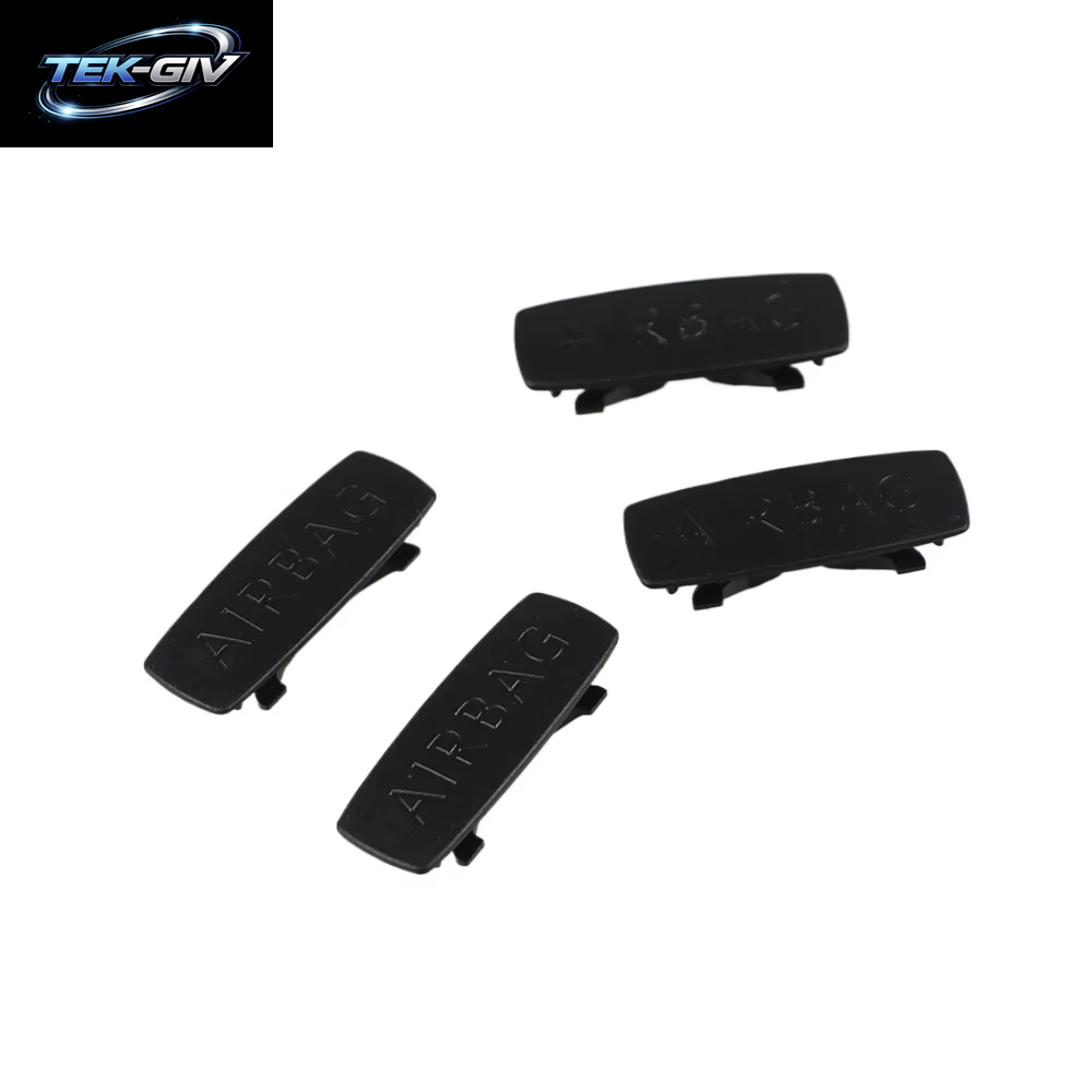 4 Stücke AIRBAG Airbag a B C Säule Einsatz Trim Abdeckung Abzeichen Für CC Golf Jetta Passat Polo Touran 5G 0853437 1K 0853437 3C 0853437
