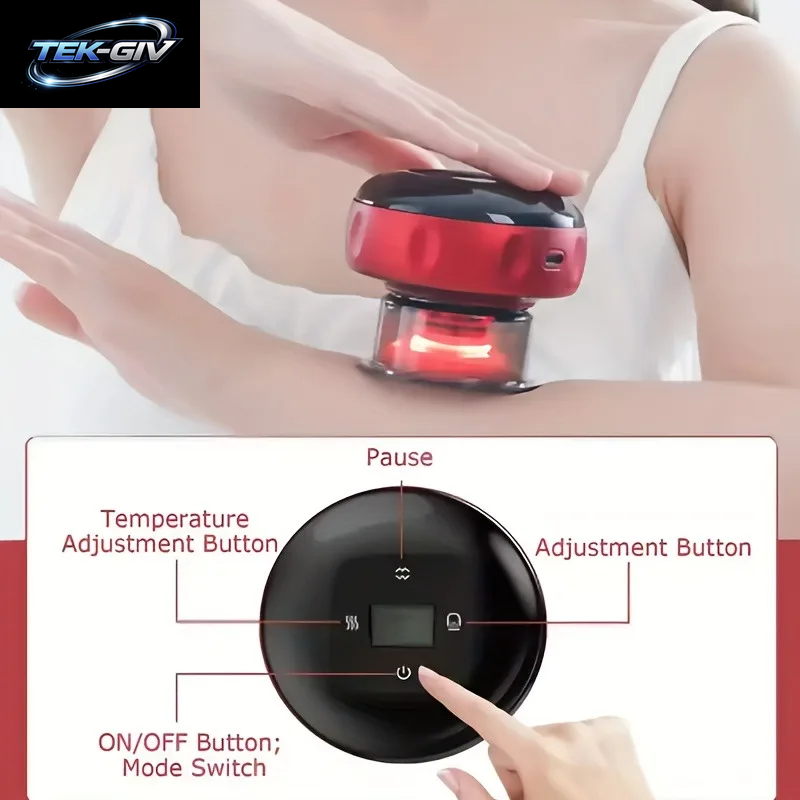 Medizinisches Chinesisches Elektrisches Schröpftherapie-Set Mit Vakuum-Schröpfköpfen, Körper-Scraping-Massage-Gläsern, Guasha Zur Schmerzlinderung, Professionelle Saugnäpfe