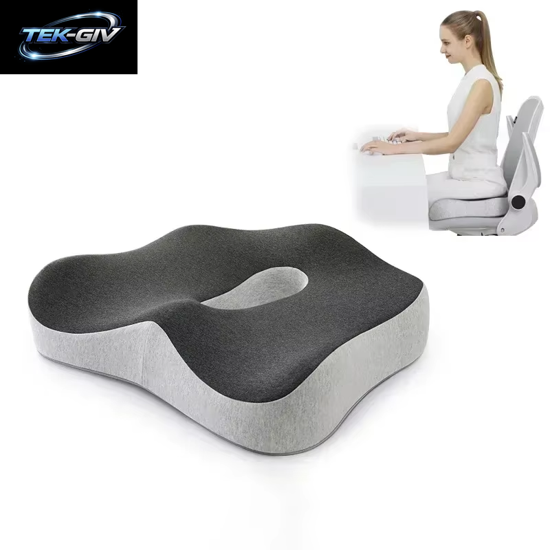 Memory Foam Bürostuhl Kissen Auto Sitz Unterstützung Taille Kissen Massage Lenden Orthopädische Kissen Gesäß Steißbein Kissen Zurück Pads