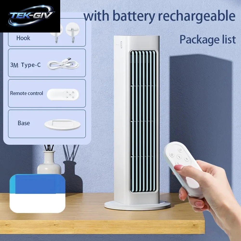 Wandmontierter Flügelloser Turmventilator, 3 Modi, Starker Wind, Luftkühler, Ventilator, Wandbehang, Klimaanlagenventilator Für Schlafzimmer, Wohnzimmer