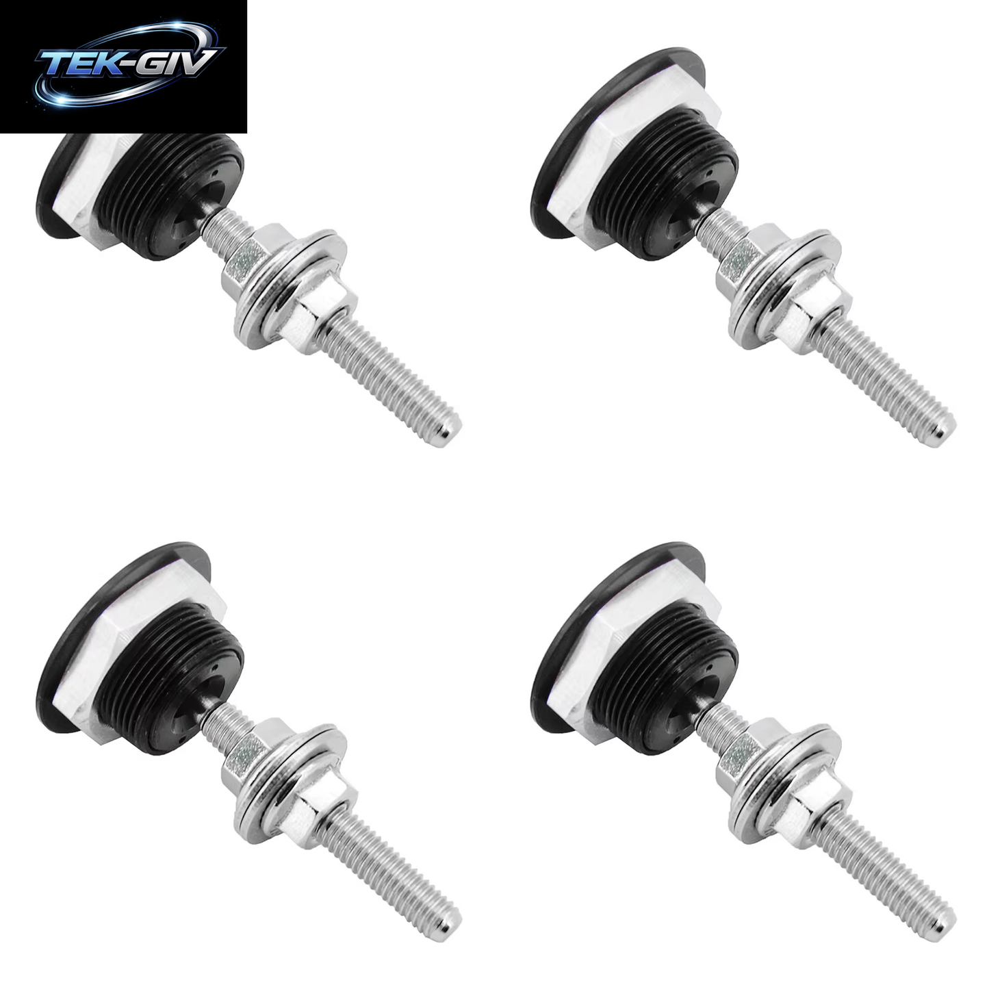 Universal Auto Quick Release Latch Stoßstange 30Mm Push Button Billet Hood Pins Lock Kennzeichen Clip Kit Motorhauben Aluminium