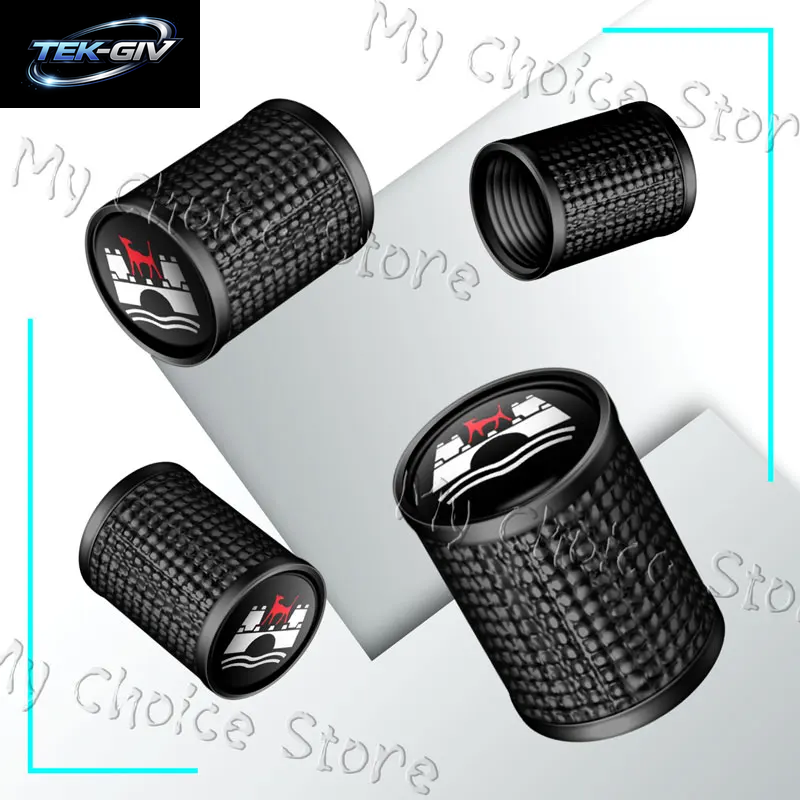 4 Stücke Wolfsburg Edition Emblem Auto Ventilkappen Rad Reifen Luftreifen Vorbau Schutzhülle Für VW Golf Mk5 Passat Jetta Tiguan Polo