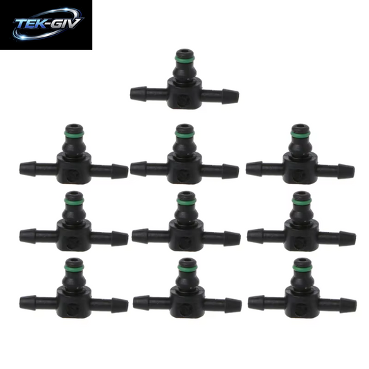 10-100 Stück T Typ Stecker Rohrs Ch Lauch Verbindungs Rohr Kraftstoff Für Bosch 110 Serie Injektor Disel Common Rail Injektor Teile Kunststoff