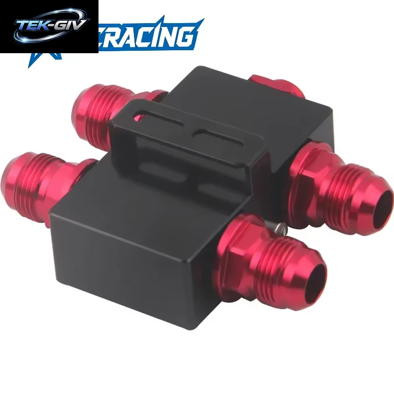 AN10 Ölfilter-Sandwich-Adapter Mit Inline-Thermostat – Adapter Zur Überwachung Der Öldrucküberwachung Im Automobilbereich