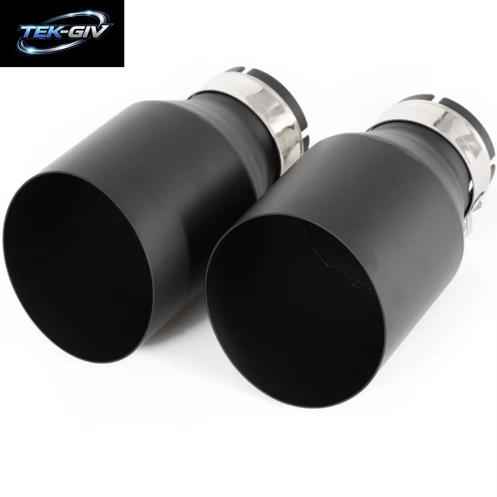 1 PC Edelstahl Universal Auspuffanlage Endrohr Auto Auspuffrohr Einzelne Gerade Schalldämpfer Spitze Für Mitsubishi Mazad