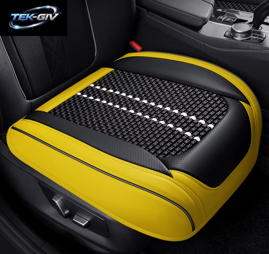 Leder-Front-Autositz-Schutzbezüge, Kissen, Luxuriös, Wasserdicht, Für Fiat Punto Ford Explorer Laguna 3 Fiat Bravo Golf G5