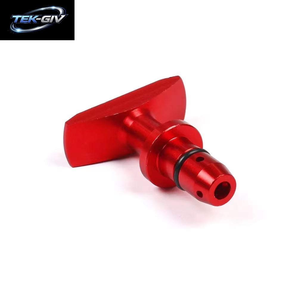Universal Auto Ölmessstab Pull Griff Motor Öl Pullhandle Aluminium Billet Auto Ersatz Modifikation Dekoration