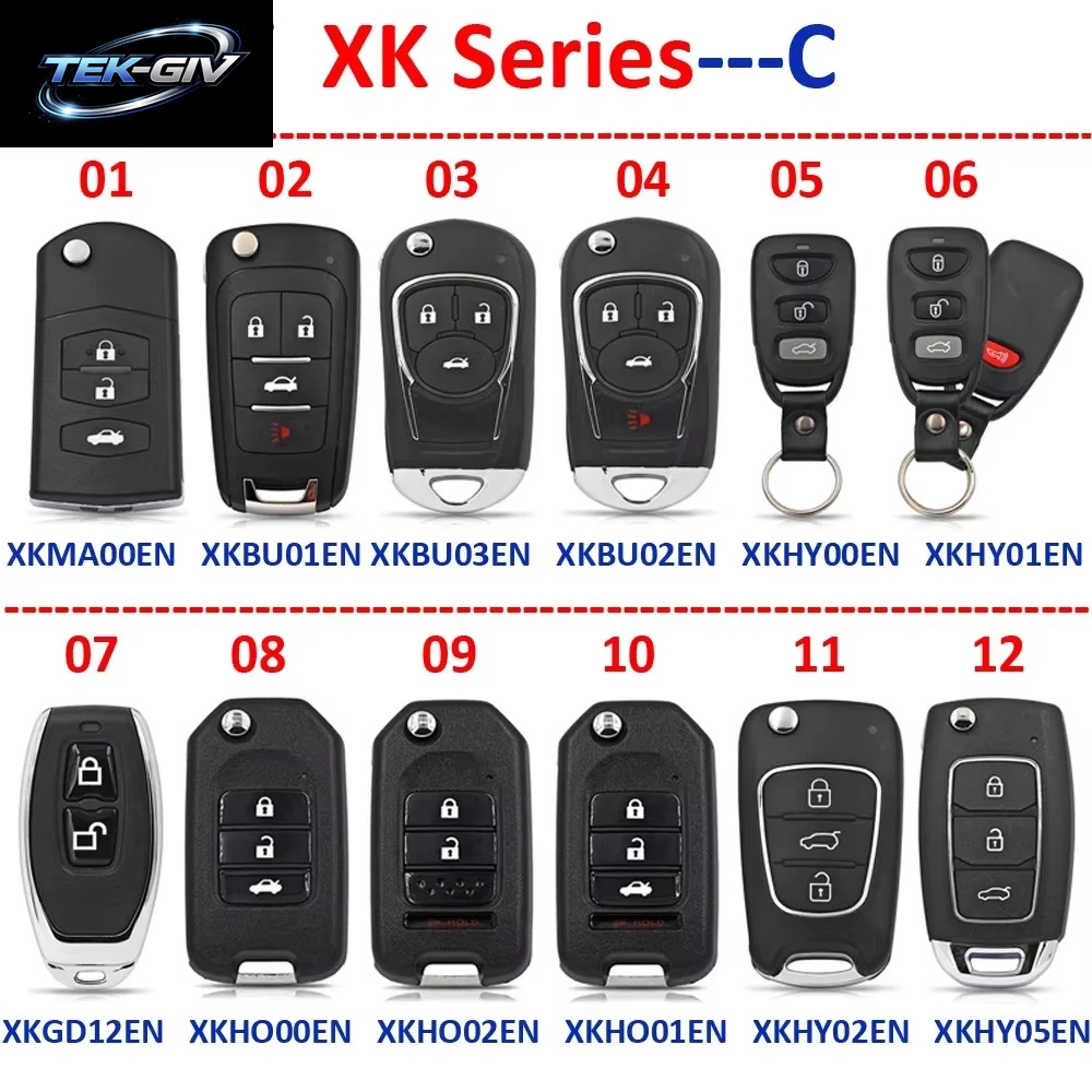 Xhorse Original XS XE XN XK Serie VVDI Universal Smart / Super / Wireless / Wire Remote Key Englische Version Für VVDI Key Tool