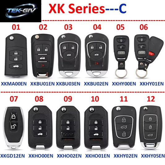 Xhorse Original XS XE XN XK Serie VVDI Universal Smart / Super / Wireless / Wire Remote Key Englische Version Für VVDI Key Tool