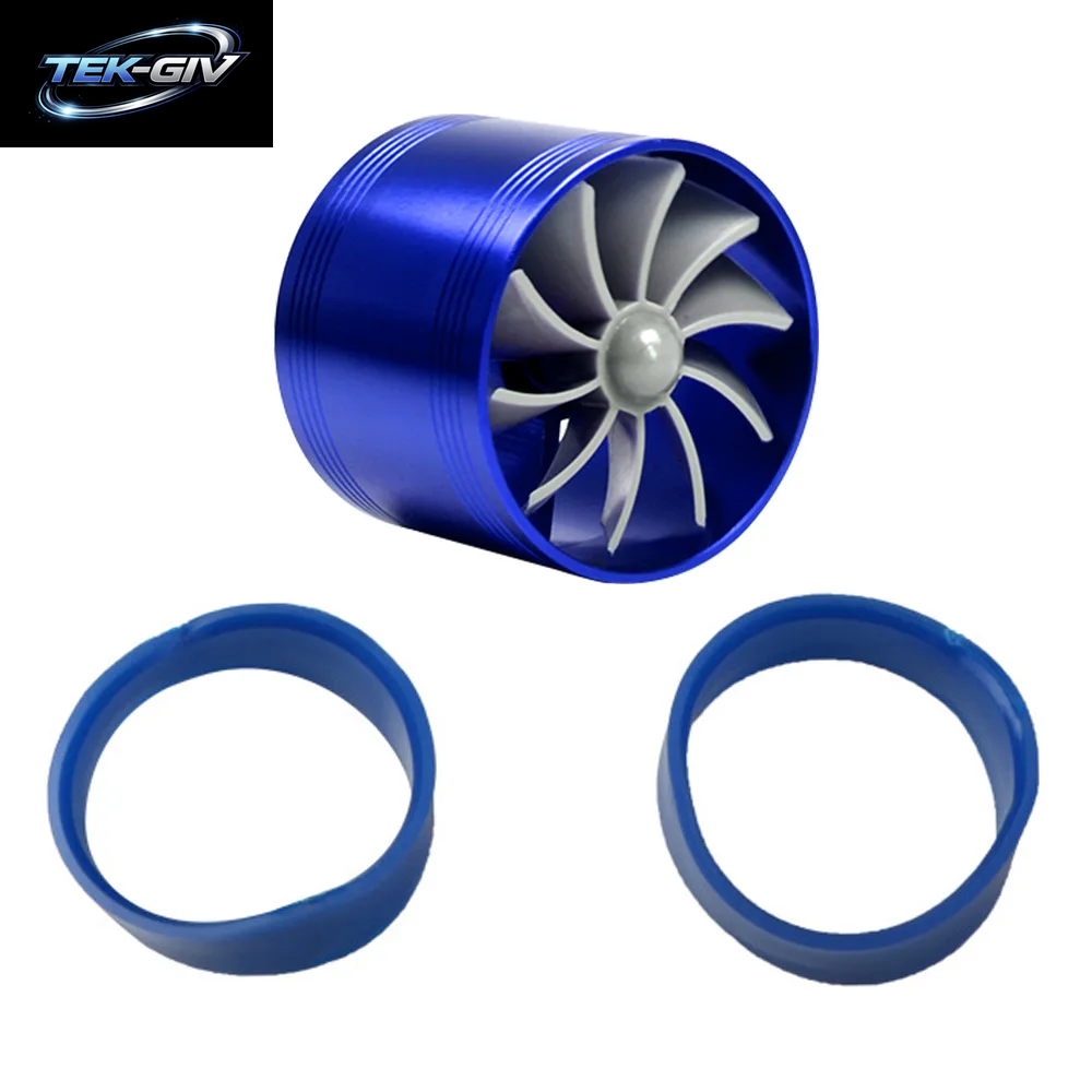 Einseitige Auto Lufteinlass Turbo Gas Heizöl Saver Fan Turbo Kompressor Turbine Motor Turbolader Power Modifiziertes Zubehör