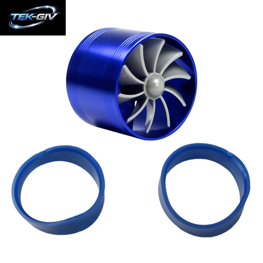 Einseitige Auto Lufteinlass Turbo Gas Heizöl Saver Fan Turbo Kompressor Turbine Motor Turbolader Power Modifiziertes Zubehör