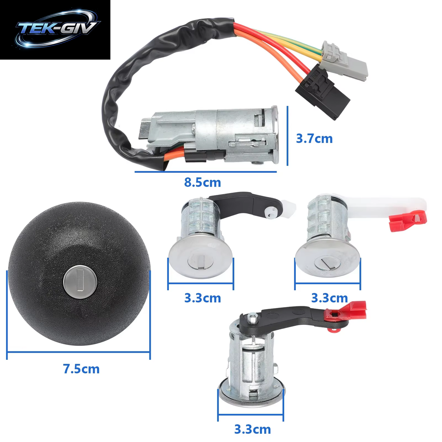 Auto Zündung Lenkschalter Zylinderschloss Für Renault Laguna I Master II Mascott Trafic Clio R21 7701471591 7701475696