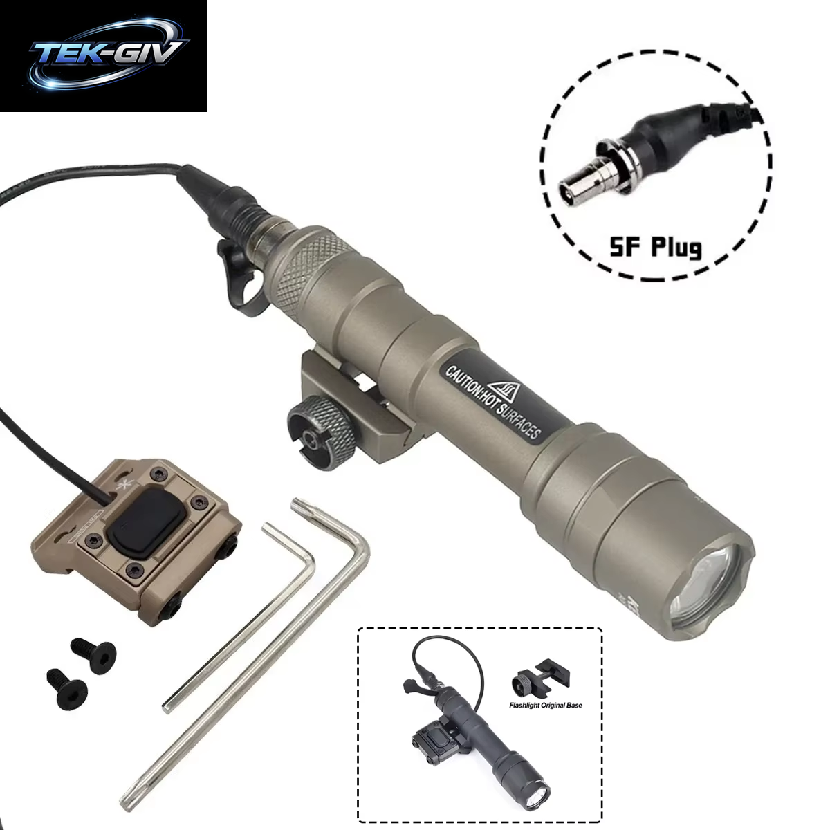 Surefire M300 M600 Taschenlampe Fit 20Mm Schiene Gewehr Airsoft Mit EINHEIT Modbutton Lite Druck Schalter M600B M600C LED Scout Licht