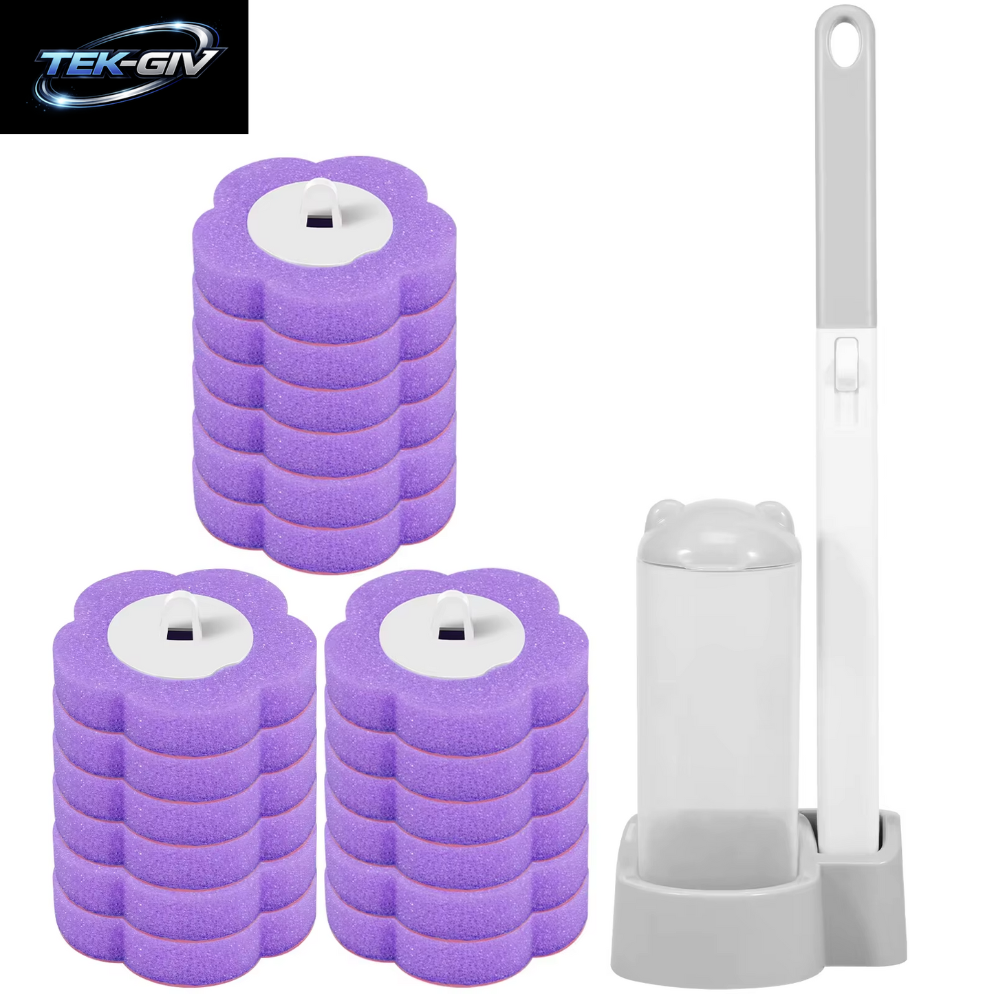 Toilettenbürste 18/36 Pcs Mit Einweg-Ersatzkopf-Kits, Upgraded Lange Griff Badezimmerreinigungsbürste Für Zuhause, Wc-Zubehör, Perfekt Zur Aufrechterhaltung Der Hygiene Und Einfachen Reinigung Des Badezimmers.