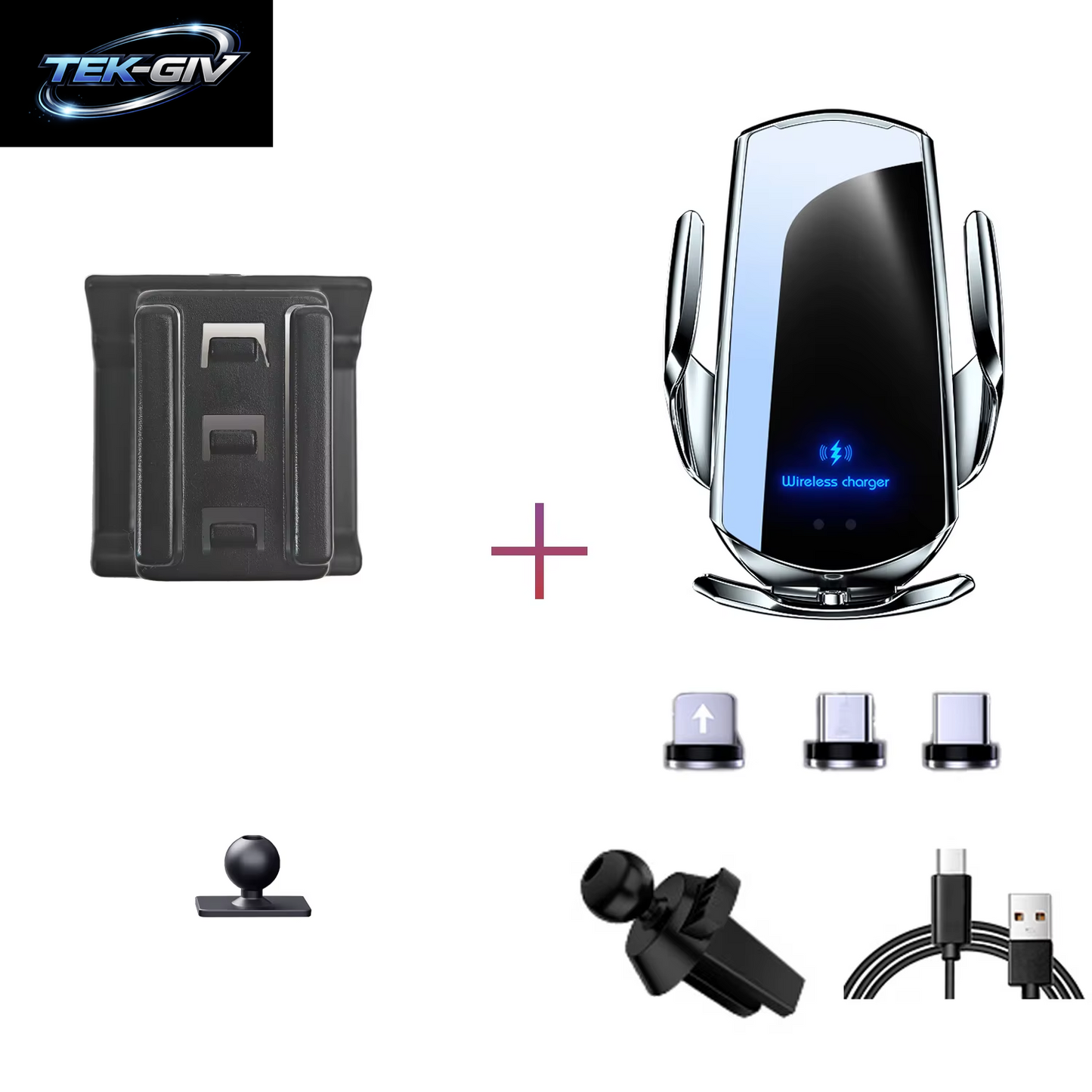 Autotelefonhalter Für Honda Civic 11Th MK11 2022 2023, Handyhalterungen, Kabelloses Laden, Spezielles Zubehör Mit Fester Basis