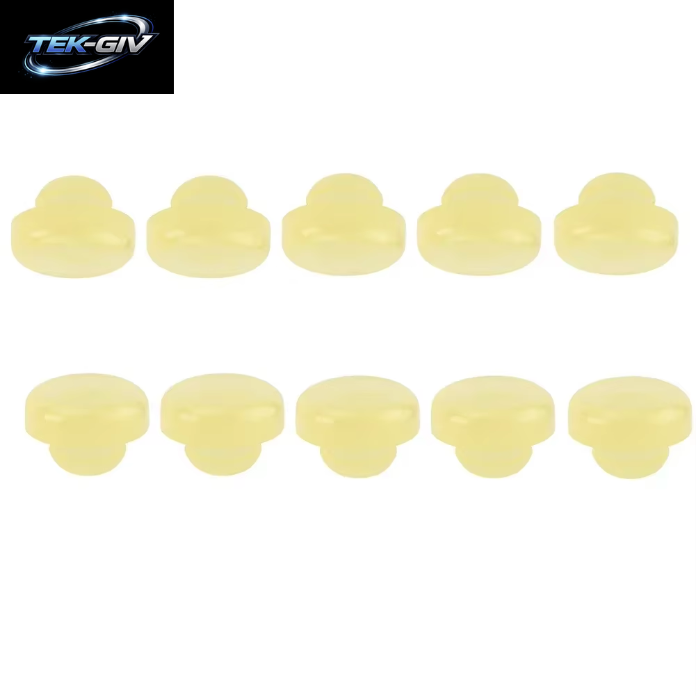10 Stücke Bremse Kupplung Pedal Stopper Pad 46584-S0100 Gelb Für Nissan 200SX 240SX 300ZX 350Z Für Infiniti G20 G35 G37 I30 J30