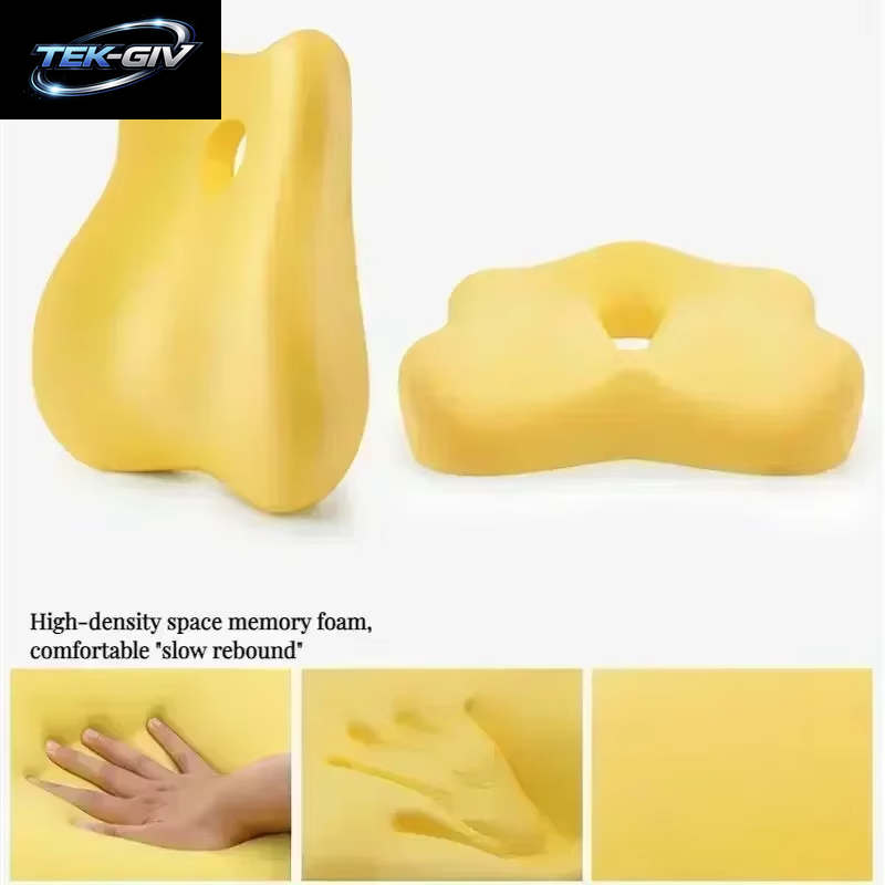 Memory Foam Auto Sitz Unterstützung Taille Kissen Massage Lenden Orthopädische Kissen Büro Stuhl Gesäß Kissen Schmerzen Relief Kissen Sets