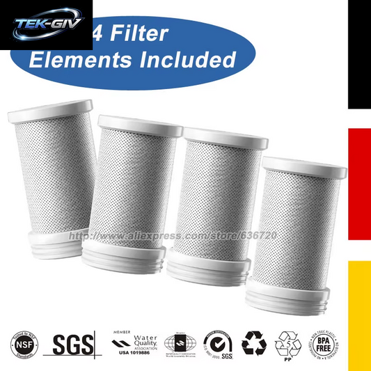 Wasserfilter Zur Wasserhahnmontage, Mit Uv-Licht Und Led-Anzeige, Leitungswasserreiniger, Reduziert Blei-Chlor-Schwermetalle