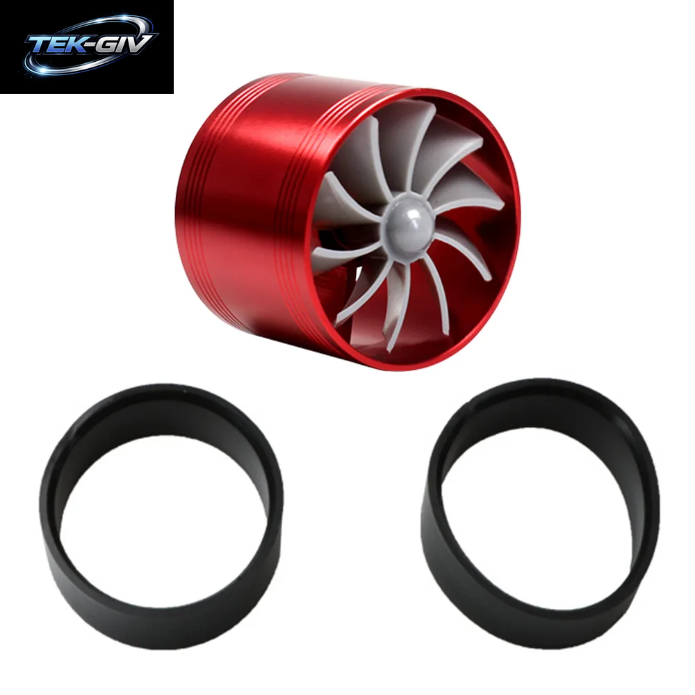Einseitige Auto Lufteinlass Turbo Gas Heizöl Saver Fan Turbo Kompressor Turbine Motor Turbolader Power Modifiziertes Zubehör