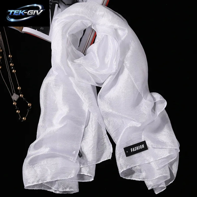 2023 Luxus Marke Frauen Mode Schal Plain Solide Seide Leinen Schals Schals Sommer Dame Bandanas Pashmina Foulard Hijab 180*90 Cm