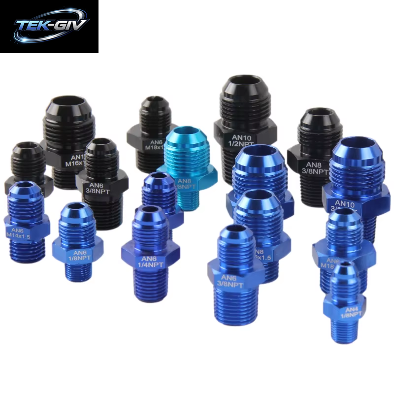 AN6 AN8 AN10 Zu M12 M20 M14 * 1,5 M16 * 1,5 M18 * 1,5 Gerade Heizöl Luft Schlauch Fitting Stecker Adapter Auto Auto Zubehör
