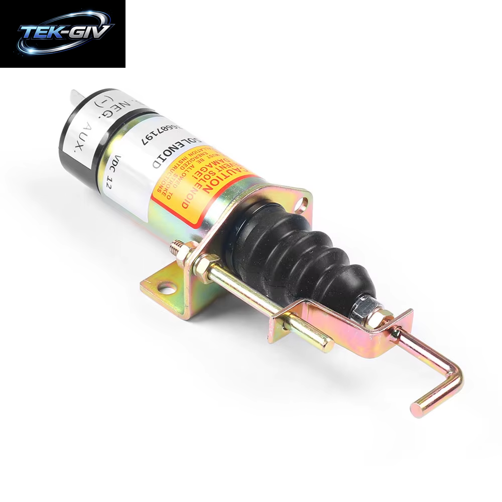 36607197 12V Kraftstoffabschaltmagnet Ersetzen Für Lister Petter Kraftstoffabschaltung Magnetventilabschaltung TT 100492