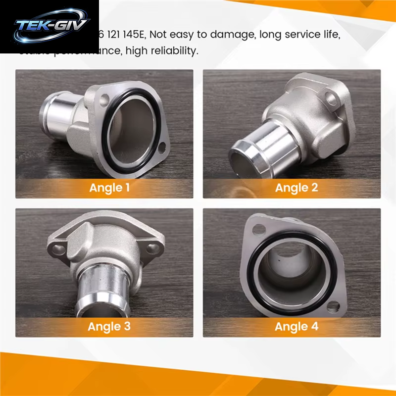 Anschlussflansch Für Kühlmittelschlauch 026121145 E Für VW Golf A6 Seat J Etta Santana Scirocco Passat B3 B4 Lupo Caddy