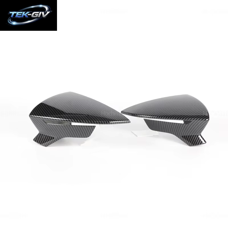 Hellschwarze Spiegelabdeckungen Für Seat Leon Lion 5F III ST FR Cupra Ibiza 6F V KJ1 Arona KJ7 – Ersatzspiegelgehäuseabdeckungen