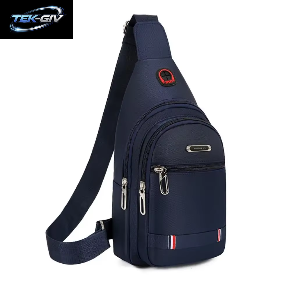 Schwarz Grau Braun Männer Messenger Bags Neue Rechteck Oxford Tuch Männer Umhängetasche USB Ladung Schulter Tasche Männlichen 3 Zipper Tasche