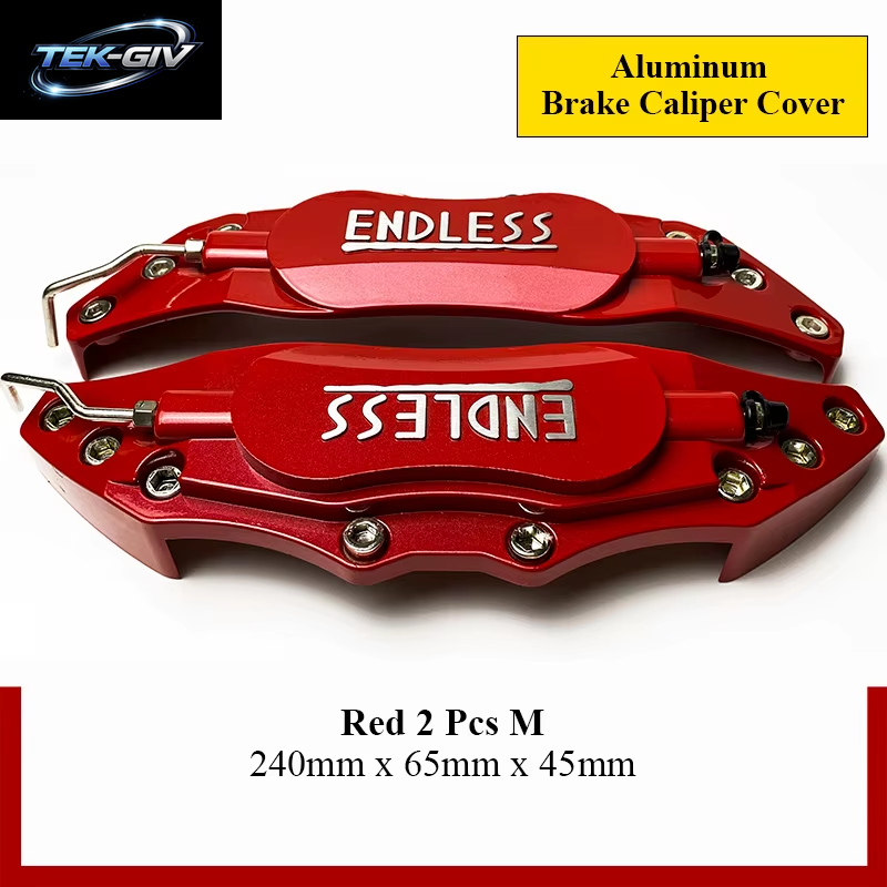 2Pcs S/M/L Metall Aluminium Auto 3D Disc Bremssattel Abdeckungen Aufkleber Für Hyundai KIA Alfa Romeo AUDI BMW Mercedes Benz Zubehör