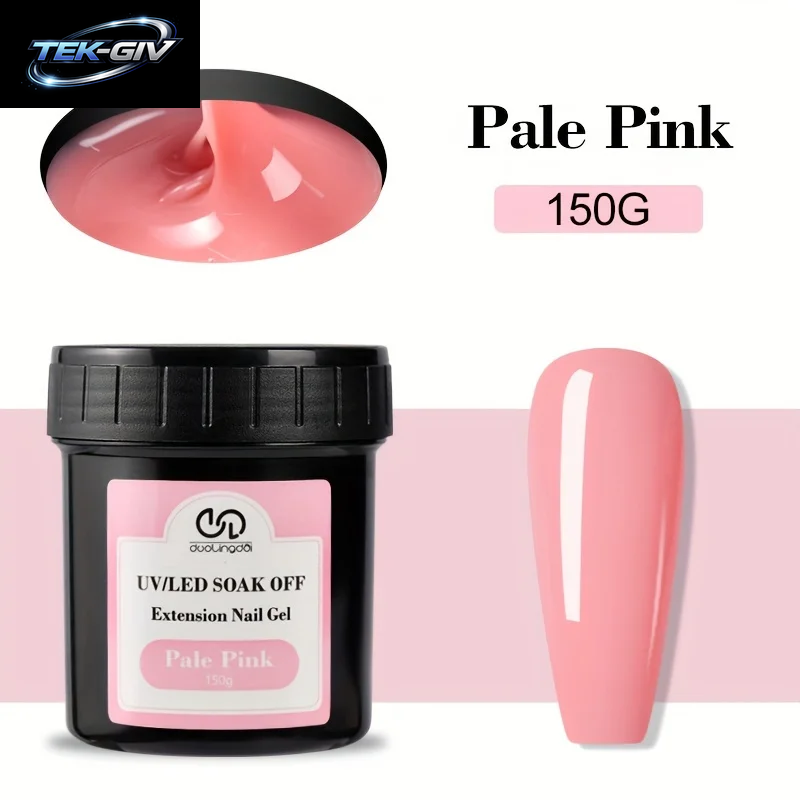 150 G Acryl-Nagelverlängerungsgel – Uv-/Led-Kompatibel, Geruchlos, Soak-Off-Formel Für Harte Gelee, Maniküre Und Nagelaufbau