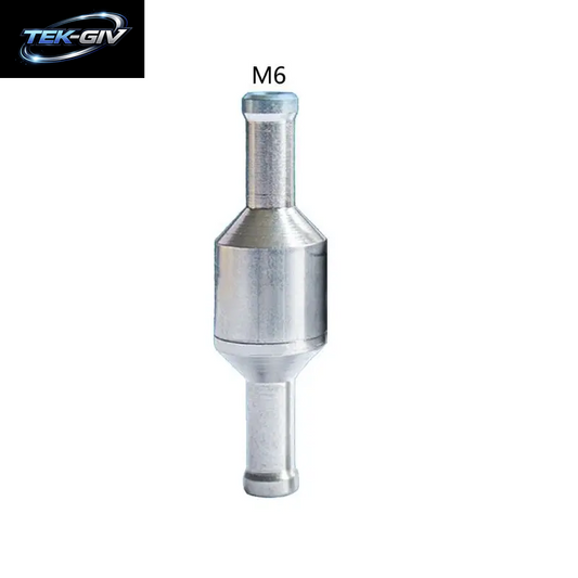 6/8/10/12Mm Nicht-Rück One-Weg Kraftstoff Überprüfen Ventil Aluminium Legierung Benzin Für Schlauch Vakuum Auto Automobil Öl Wasser Pumpen