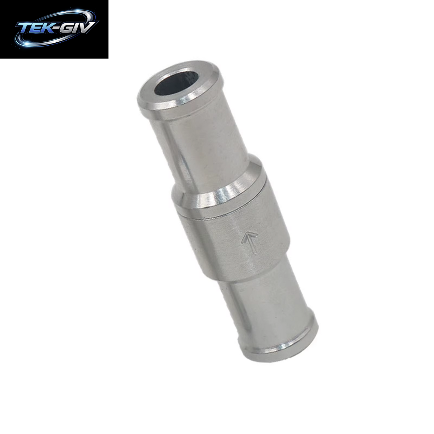 6–12 Mm Rückschlagventil, Chrom, Einweg-Rückschlagventil, Aluminium, Kraftstoff, Wasser, Gas, Luft, Vakuum, 6 Mm/8 Mm/10 Mm/12 Mm