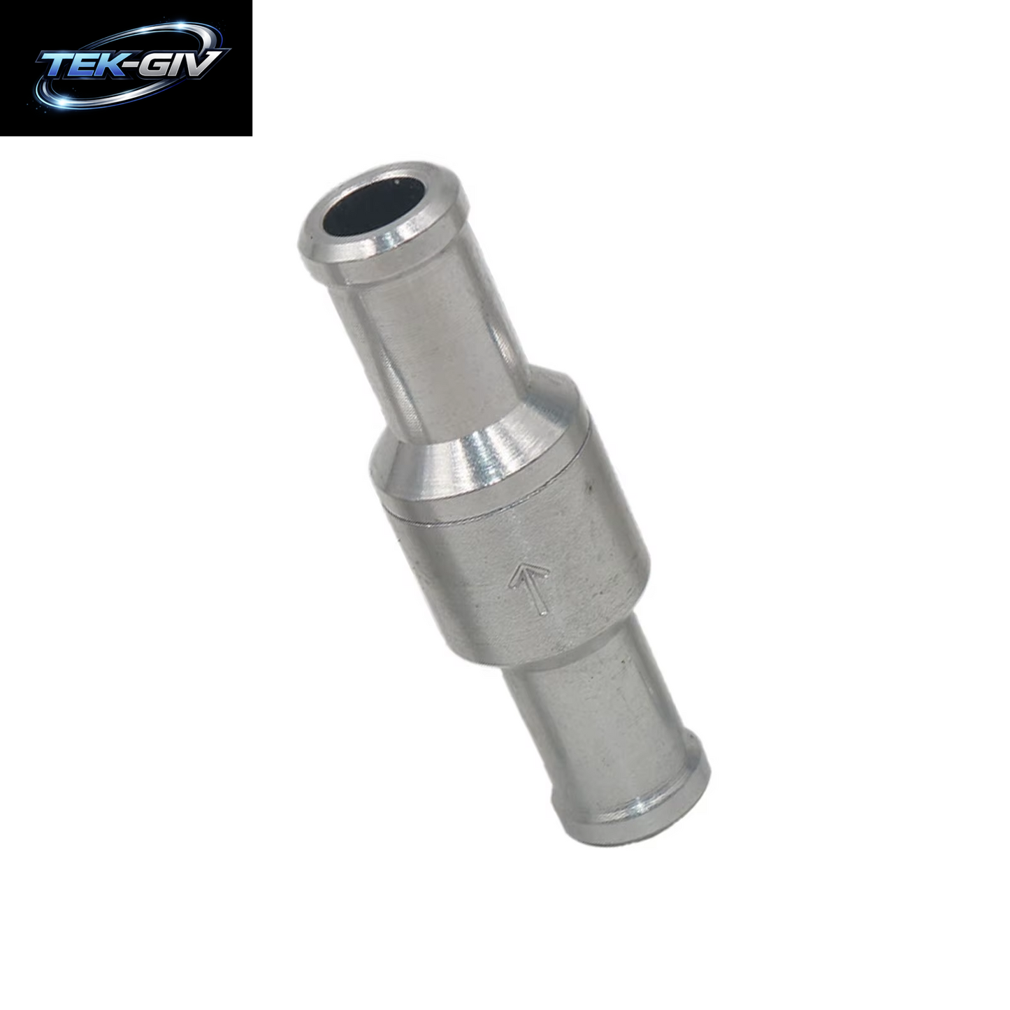 6–12 Mm Rückschlagventil, Chrom, Einweg-Rückschlagventil, Aluminium, Kraftstoff, Wasser, Gas, Luft, Vakuum, 6 Mm/8 Mm/10 Mm/12 Mm
