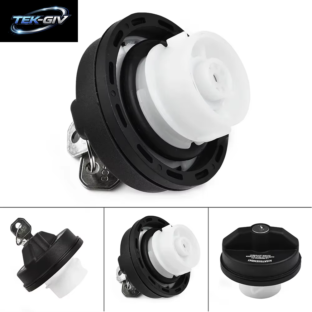Abschließbare Gas-Tankabdeckung Für Jeep Für Dodge RAM 1500 2002–2013, Abschließbarer Gas-Tankdeckel Mit 2 SCHLÜSSEL 5278655 AB 2001-16