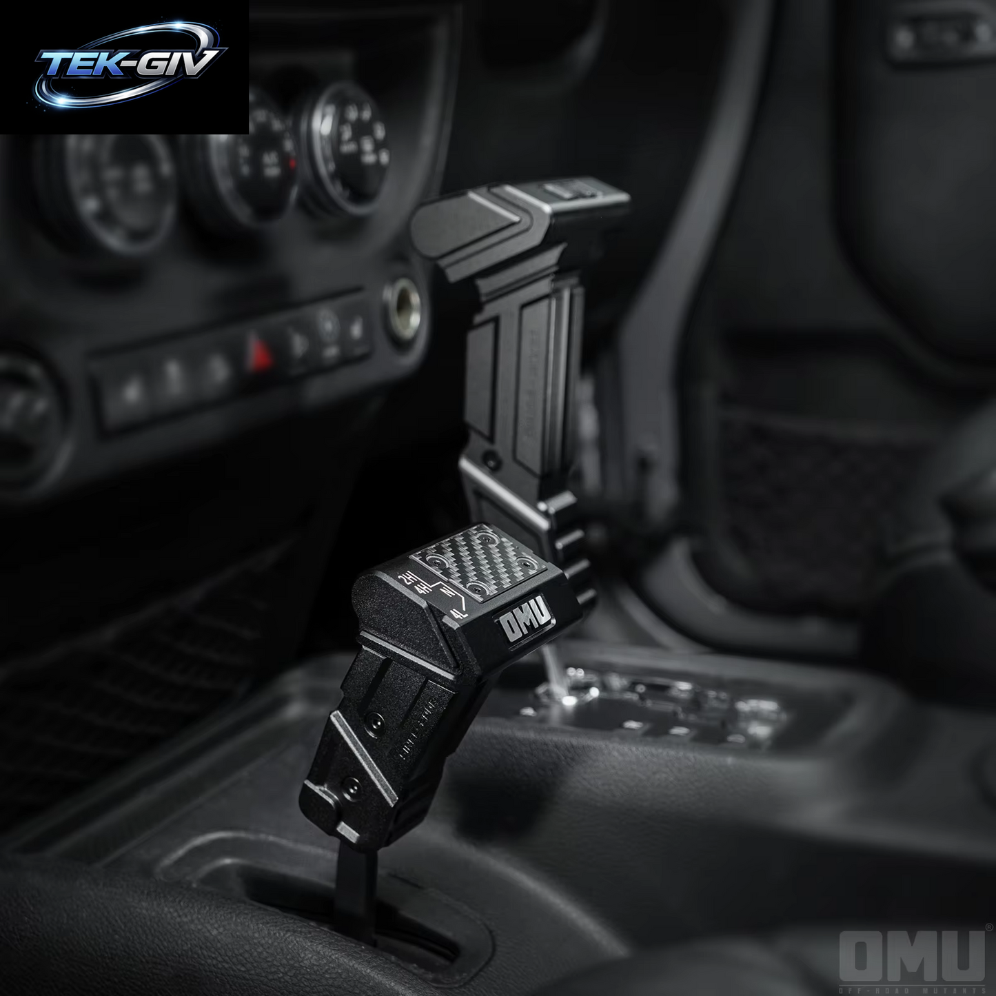 Schalthebel Schalthebel Schaltstange Schaltknauf Aluminium Magnesiumlegierung & Trockenkohlefaser Für Jeep Wrangler JK 2011-2017 O110 NTRIX